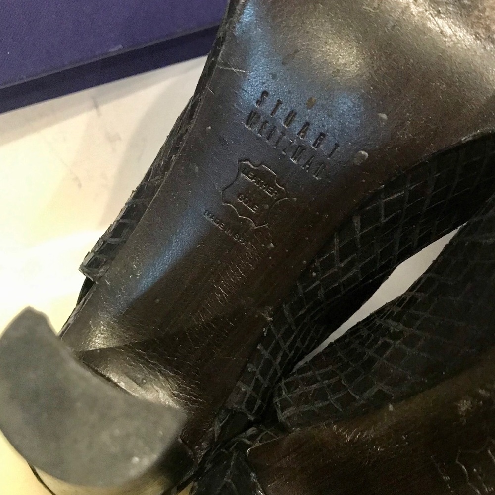 Stuart Weitzman Hereitis Snake Booties - image 8